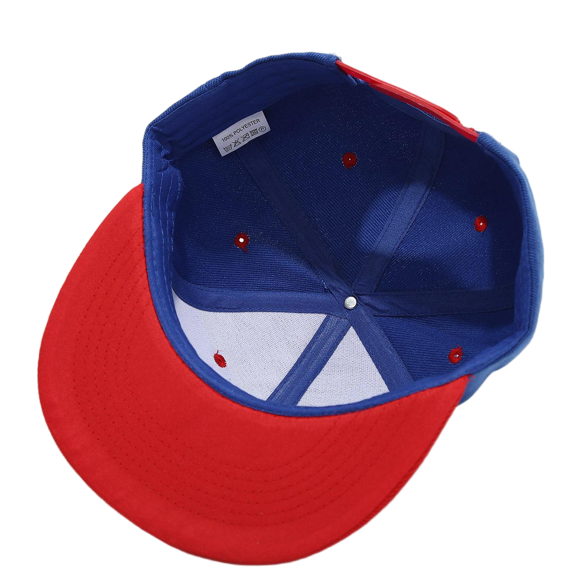 Custom Embroidered Logo Snapback Hat - Wholesale Flat Brim Baseball Cap