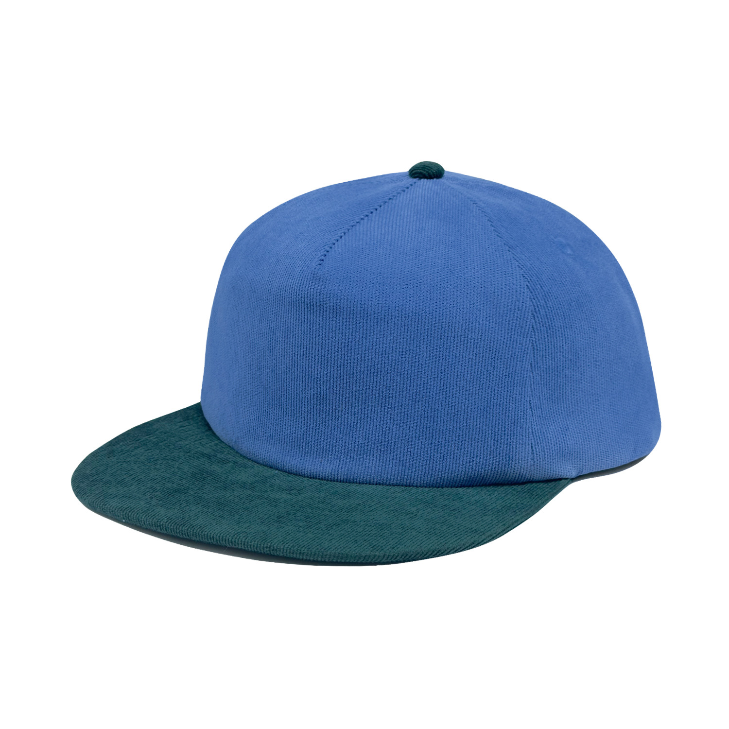 Bulk Custom Corduroy Snapback Hats – Flat Brim Baseball Caps