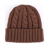 Warm Cable Knit Beanie Hat for Winter – Soft Acrylic Slouchy Skull Cap