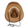Wholesale Custom Straw Cowboy Hats - Vintage Western Sun Protection Hat for Outdoor