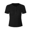 Women's Slim Fit Sport Short Sleeve Manufacturer China Quick Dry Wholesale