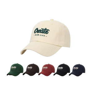 Fashion Retro Unisex Embroidery Logo Baseball Cap