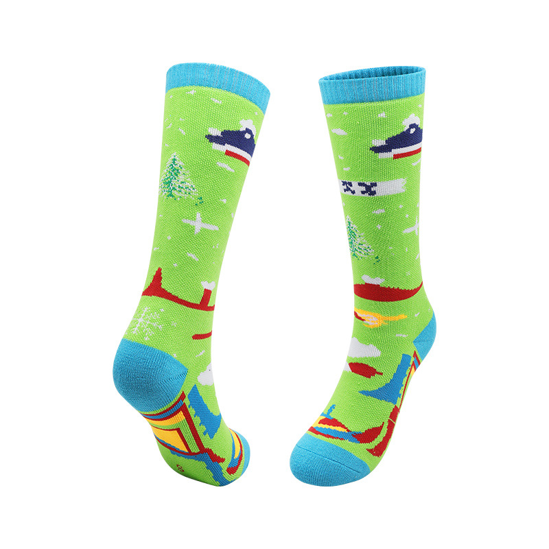 Wholesale Custom Children Cute Cartoon Cotton Sports Breathable Crew Socks
