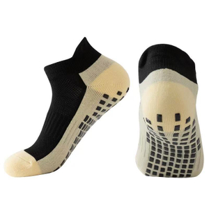 Lightweight Breathable Non-Slip Ankle Trampoline Socks for Pilates & Yoga