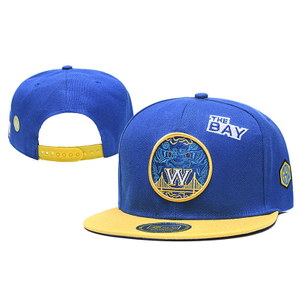 Custom Embroidered Logo Snapback Hat - Wholesale Flat Brim Baseball Cap