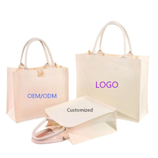 Wholesale Customizable Canvas Shopping Tote Bag, Plain Blank Cotton Tote Bag for Brand Logo Embroidery Printing
