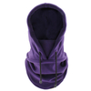 Adjustable Drawstring Fleece Hooded Balaclava – Custom Logo Winter Neck Gaiter for Skiing, Hiking & Cycling 