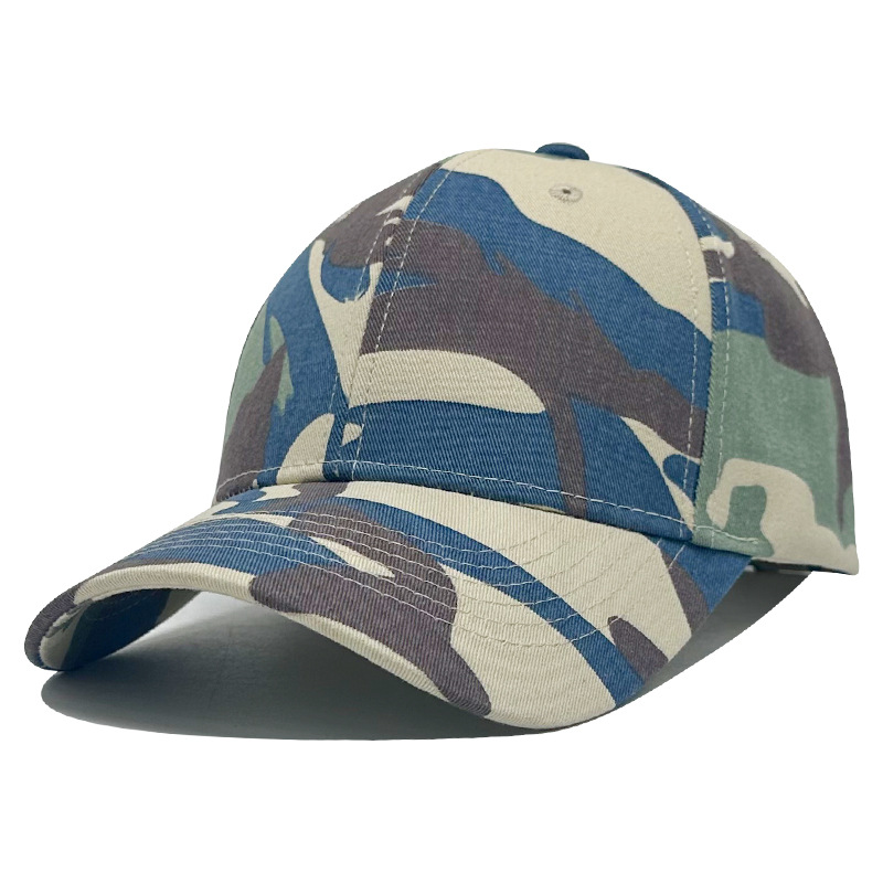 Bulk Custom Unisex Retro Camouflage Dad Hats - Wholesale Adjustable Caps