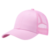 Red Adjustable Trucker Cap - Mesh Back Casual Baseball Hat for Men & Women