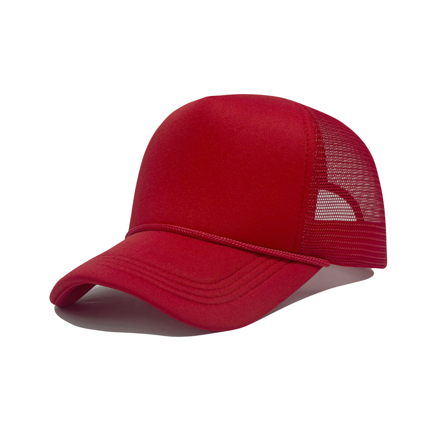Custom Embroidered Foam Trucker Cap - High Quality Mesh Back Hat 