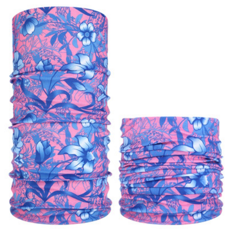 Breathable Seamless Bandana with Colorful LOVE & Heart Pattern for Men & Women