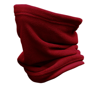 Warm Fleece Neck Gaiter Cold Weather Soft Polar Fleece Neck Warmer