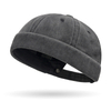 Custom Logo Vintage Soft Washed Cotton Docker Cap 