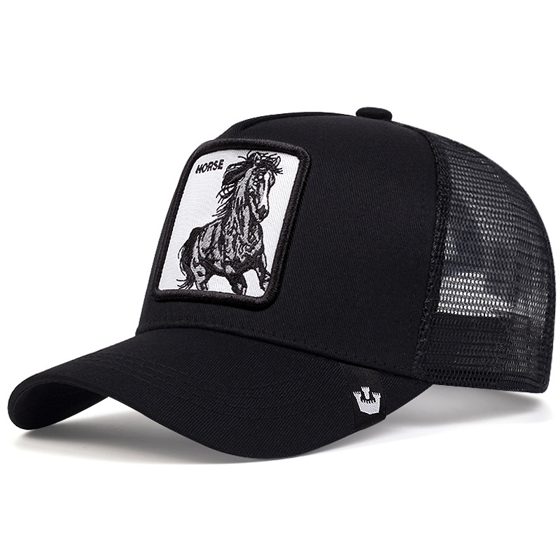 Custom Vintage Patch Trucker Hat | Wholesale Adjustable Mesh Caps