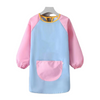 Waterproof Kids Painting Smock | Long Sleeve Toddler Art Apron with Pocket for Messy Play