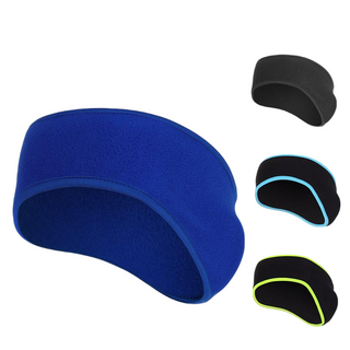 Wholesale Custom Fleece Ear Cover Headband Winter Warm Wind‑Resistant Sports Headband for Outdoor Activities