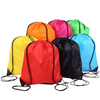 Custom Bulk Polyester Drawstring Bag Custom Logo Printed Sports Sack Pack