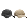 Wholesale Unisex Vintage Washed Cotton Baseball Cap, Blank Distressed Solid Color Adjustable Dad Hat