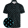 Wholesale Custom Men Printing Pattern Polo Shirts – Breathable Quick-Dry Fabric