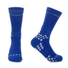 Custom Logo Anti-Slip Crew Socks | Bulk Wholesale Performance Socks with Traction Dots