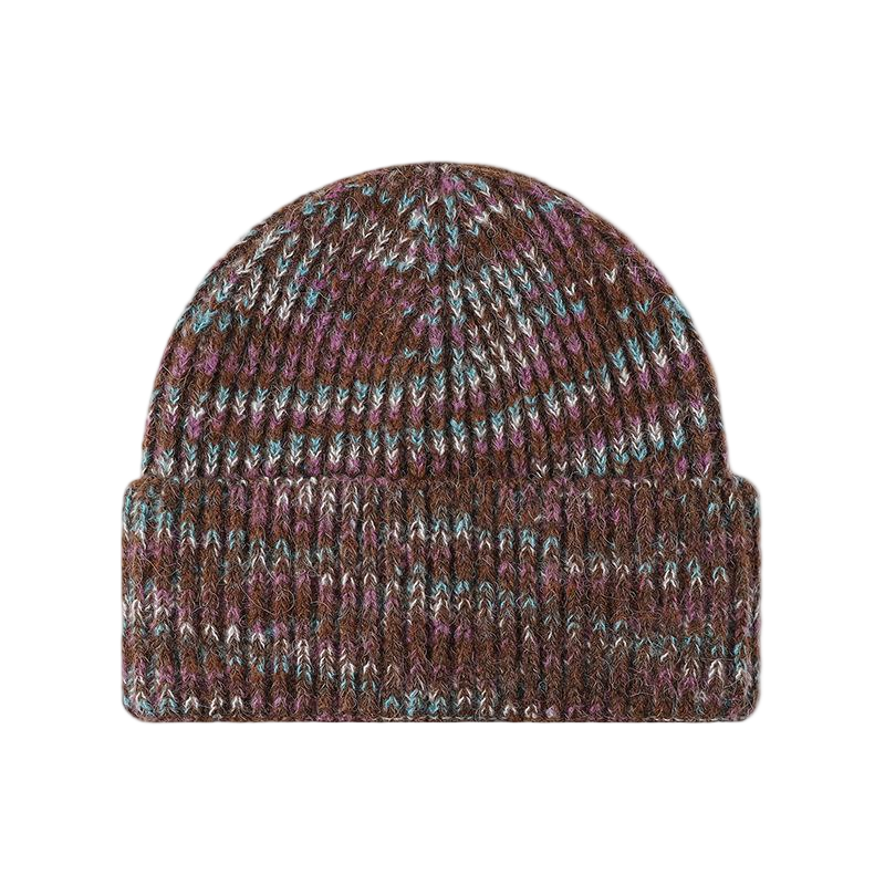 Wholesale Girls Winter Warm Polyester Cable Knitted Beanie