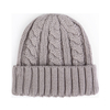 Warm Cable Knit Beanie Hat for Winter – Soft Acrylic Slouchy Skull Cap