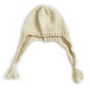 Cozy Winter Children Earflap Hat | Knit Beanie with Tassel Pom Poms 