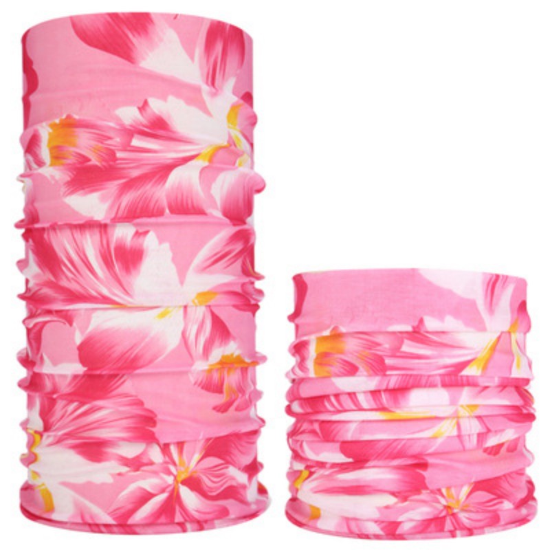 Breathable Seamless Bandana with Colorful LOVE & Heart Pattern for Men & Women