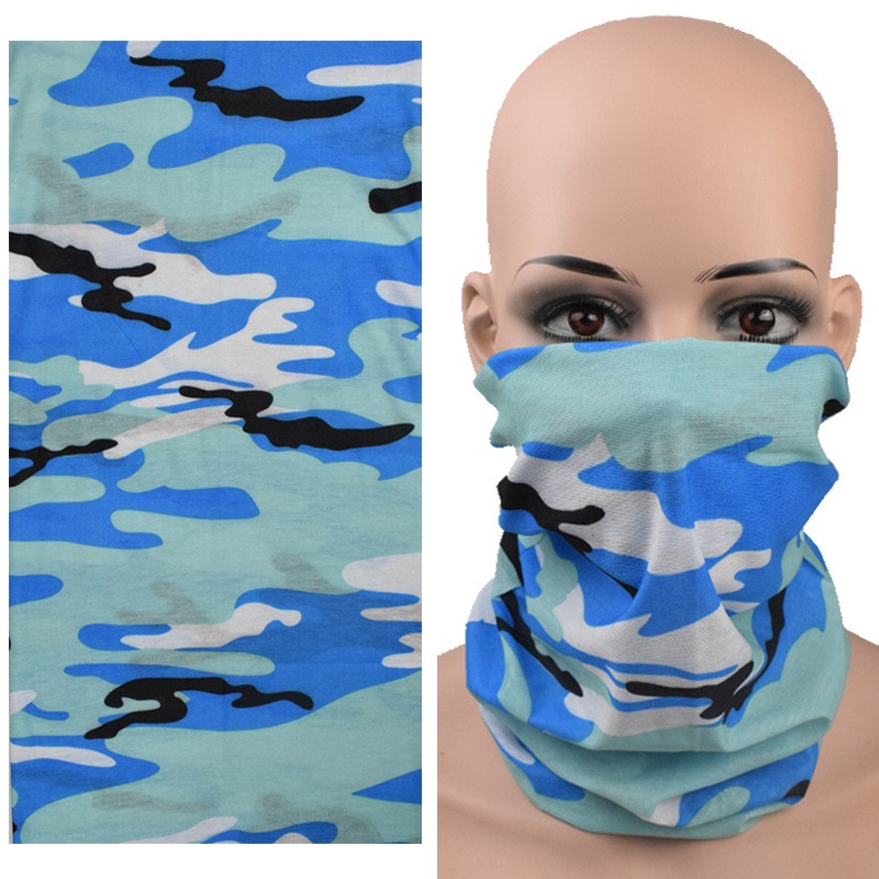 Wholesale Unisex Outdoor Camouflage Tube Scarf -Multi-Use Camo Neck Gaiter